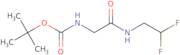 tert-Butyl N-{[(2,2-difluoroethyl)carbamoyl]methyl}carbamate