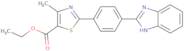 Ethyl 2-(4-(1H-benzo[D]imidazol-2-yl)phenyl)-4-methylthiazole-5-carboxylate