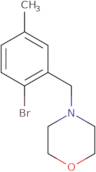 4-[(2-Bromo-5-methylphenyl)methyl]-morpholine