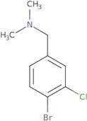 1-(4-Bromo-3-chlorophenyl)-N,N-dimethylmethanamine