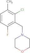 4-(2-Chloro-6-fluoro-3-methylbenzyl)morpholine