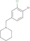 1-(4-Bromo-3-chlorobenzyl)piperidine