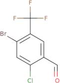 4-Bromo-2-chloro-5-(trifluoromethyl)benzaldehyde