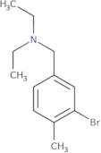 Diethyl[(3-bromo-4-methylphenyl)methyl]amine