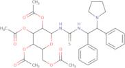 N-[(1S,2S)-1,2-Diphenyl-2-(1-pyrrolidinyl)ethyl]-N′-(2,3,4,6-tetra-O-acetyl-β-D-glucopyranosyl)thiourea