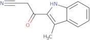 3-(3-Methyl-1H-indol-2-yl)-3-oxopropanenitrile