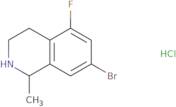 7-Bromo-5-fluoro-1-methyl-1,2,3,4-tetrahydro-isoquinoline hydrochloride