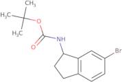 (6-Bromo-indan-1-yl)-carbamic acid tert-butyl ester