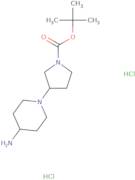 3-(4-Amino-piperidin-1-yl)-pyrrolidine-1-carboxylic acid tert-butyl ester dihydrochloride