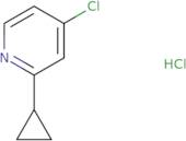 4-Chloro-2-cyclopropyl-pyridine hydrochloride