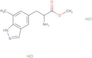 Methyl (2R)-2-amino-3-(7-methyl-1H-indazol-5-yl)propanoate dihydrochloride
