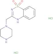 3-â€‹(1-â€‹piperazinylmethyl)â€‹-â€‹2H-â€‹1,â€‹2,â€‹4-â€‹Benzothiadiazine 1,â€‹1-â€‹dioxide hydroc…