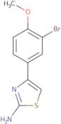 4-(3-Bromo-4-methoxyphenyl)-1,3-thiazol-2-amine