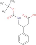 4-{[(tert-Butoxy)carbonyl]amino}-3-phenylbutanoic acid