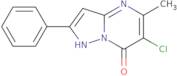 6-Chloro-7-hydroxy-5-methyl-2-phenylpyrazolo[1,5-a]pyrimidine