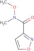 N-methoxy-N-methylisoxazole-3-carboxamide