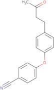 4-[4-(3-Oxobutyl)phenoxy]benzonitrile