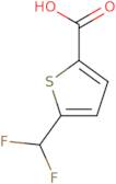 5-(difluoromethyl)thiophene-2-carboxylic acid