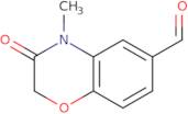 4-Methyl-3-oxo-3,4-dihydro-2H-benzo[1,4]oxazine-6-carbaldehyde