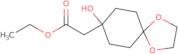 Ethyl 2-(8-hydroxy-1,4-dioxaspiro[4.5]decan-8-yl)acetate