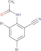 N-(2,4-Dibromo-6-cyanophenyl)acetamide