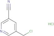 5-(chloromethyl)pyridine-3-carbonitrile hydrochloride