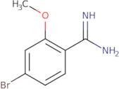 4-Bromo-2-methoxy-benzamidine