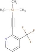 3-(Trifluoromethyl)-2-[2-(trimethylsilyl)ethynyl]pyridine