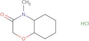 (4aS,8aS)-4-Methyl-4a,5,6,7,8,8a-hexahydrobenzo[b][1,4]oxazin-3-one hydrochloride