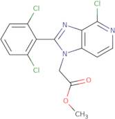 Methyl 2-(4-chloro-2-(2,6-dichlorophenyl)-1H-imidazo[4,5-c]pyridin-1-yl)acetate