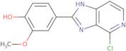 4-(4-Chloro-1H-imidazo[4,5-c]pyridin-2-yl)-2-methoxyphenol