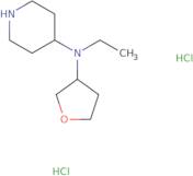 N-Ethyl-N-(tetrahydrofuran-3-yl)piperidin-4-amine dihydrochloride