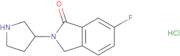 (S)-6-Fluoro-2-(pyrrolidin-3-yl)isoindolin-1-one hydrochloride