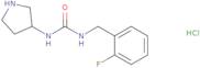 (R)-1-(2-Fluorobenzyl)-3-(pyrrolidin-3-yl)urea hydrochloride