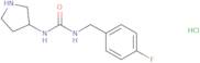 (R)-1-(4-Fluorobenzyl)-3-(pyrrolidin-3-yl)urea hydrochloride