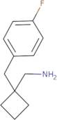 1-[(4-Fluorophenyl)methyl]cyclobutyl-methanamine