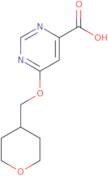 6-[(Tetrahydro-2H-pyran-4-yl)methoxy]pyrimidine-4-carboxylic acid