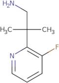 2-(3-Fluoropyridin-2-yl)-2-methylpropan-1-amine
