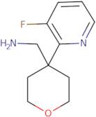 [4-(3-Fluoropyridin-2-yl)oxan-4-yl]methanamine