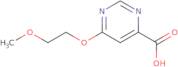 6-(2-Methoxyethoxy)pyrimidine-4-carboxylic acid