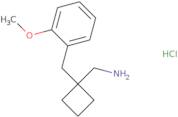 (1-(2-Methoxybenzyl)cyclobutyl)methanamine hydrochloride