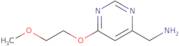 [6-(2-Methoxyethoxy)pyrimidin-4-yl]methanamine