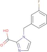 1-(3-Fluorobenzyl)-1H-imidazole-2-carboxylic acid