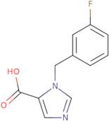 1-(3-Fluorobenzyl)-1H-imidazole-5-carboxylic acid