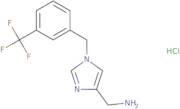 (1-(3-(Trifluoromethyl)benzyl)-1H-imidazol-4-yl)methanamine hydrochloride