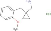 (1-(2-Methoxybenzyl)cyclopropyl)methanamine hydrochloride