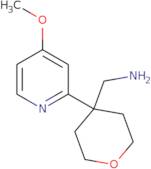 [4-(4-Methoxypyridin-2-yl)oxan-4-yl]methanamine