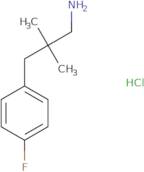 3-(4-Fluorophenyl)-2,2-dimethylpropan-1-amine hydrochloride