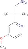 2-(4-Methoxypyridin-2-yl)-2-methylpropan-1-amine