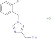 [1-(2-Bromobenzyl)-1H-imidazol-4-yl]methanamine hydrochloride